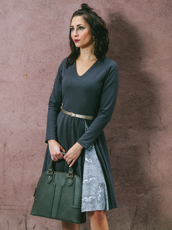 Swing Dress Gray / XS Swing Dress Gray / XS