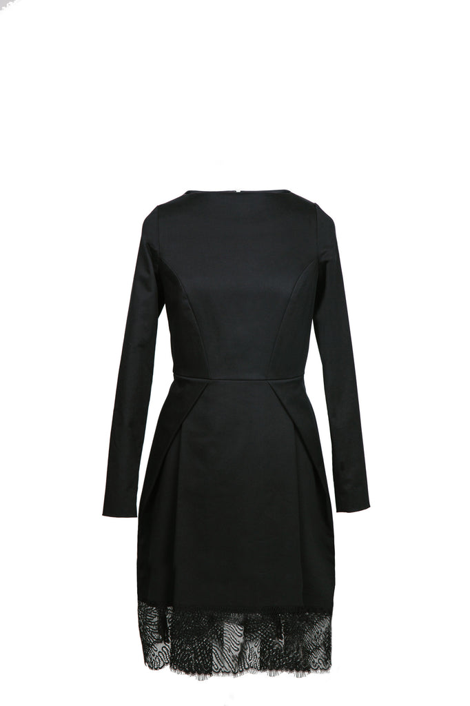 Little Black Dress Cotton First Lady Style Elegant – Cotton Canary